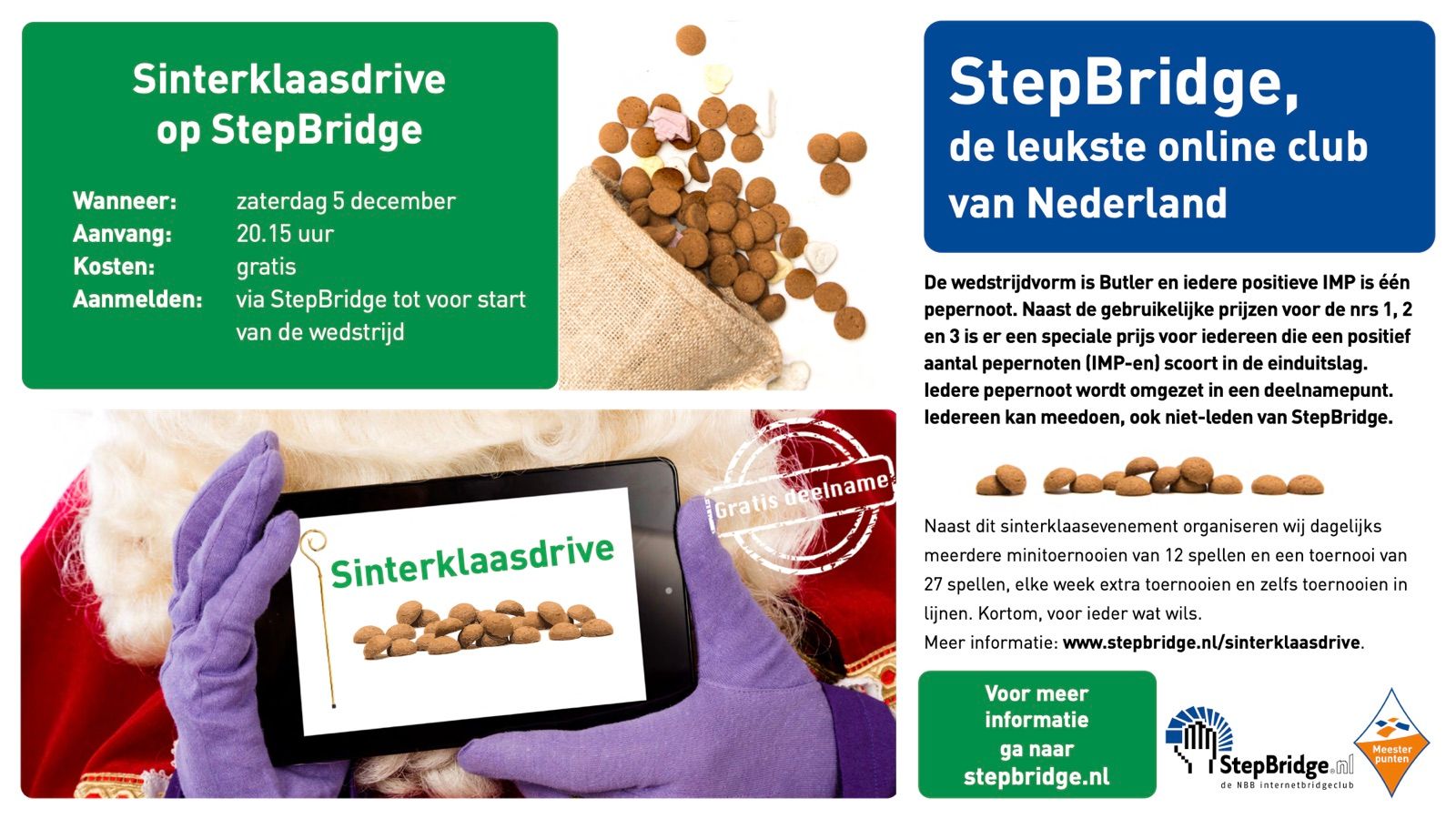 Sinterklaasdrive op StepBridge